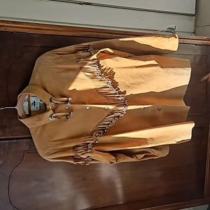 Suede leather southwest dream jacket Large (14)